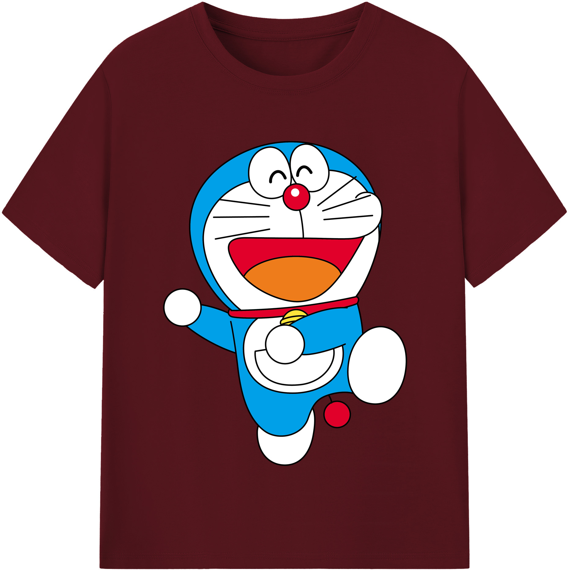 （画像用） ドラえもん Doraemon 綿100％半袖Tシャツ（フロントプリント）